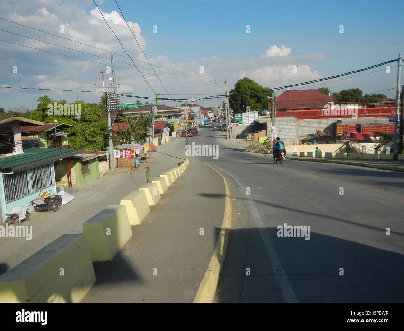 A view of Candaba Town in Pampanga, Philippines, showing both the old ...