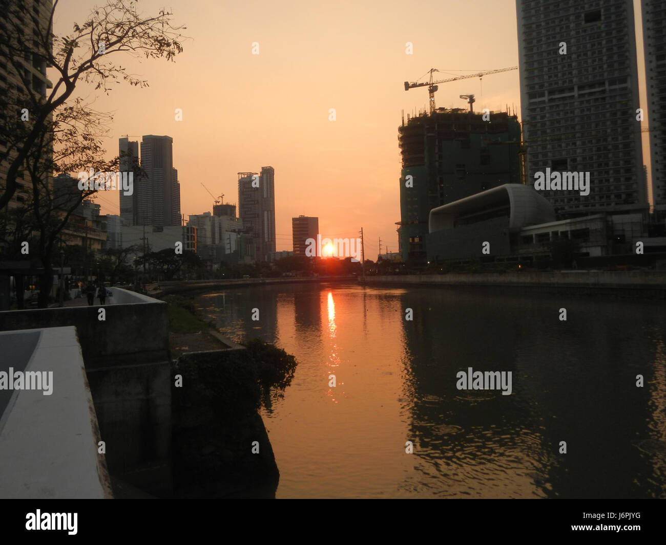 09450 Sunsets in Makati Mandaluyong City  37 Stock Photo