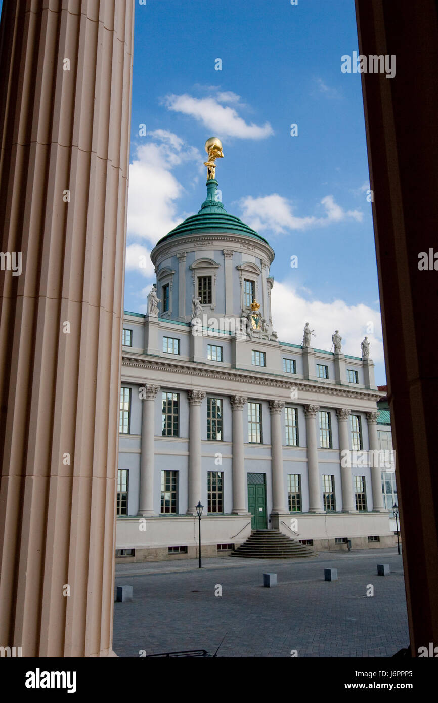 old town hall in potsdam Stock Photo Alamy