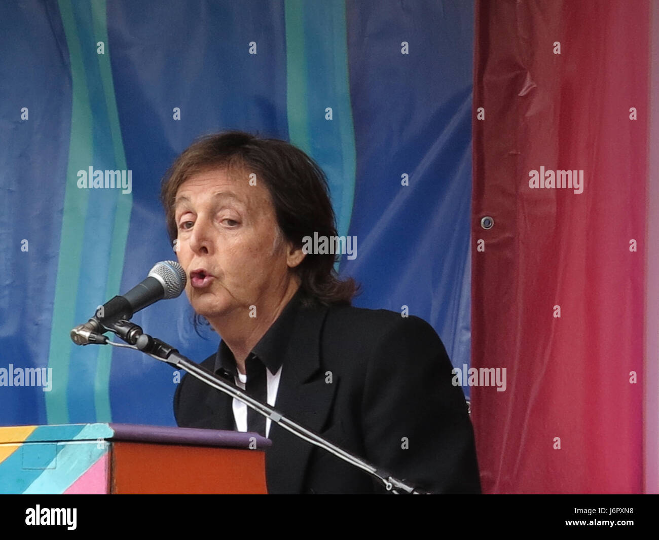 Ex beatle sir paul mccartney hi-res stock photography and images - Alamy
