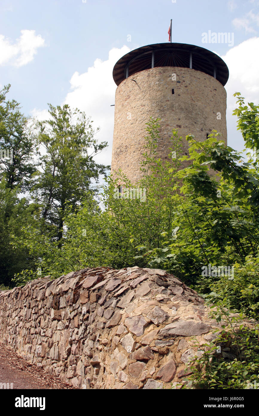 antique hesse chateau castle historical stone antique summer summerly ...
