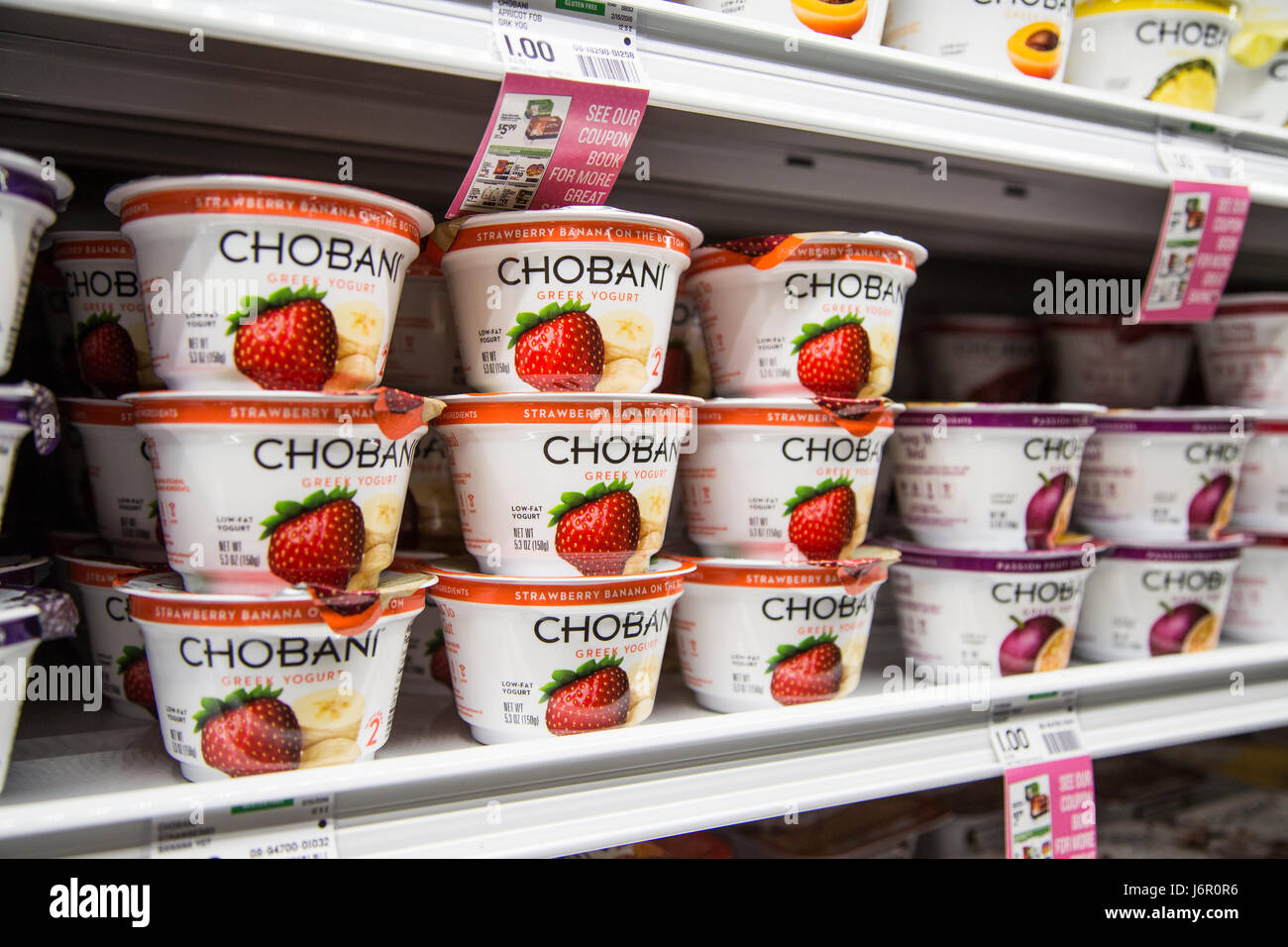 Chobani yogurt hires stock photography and images Alamy