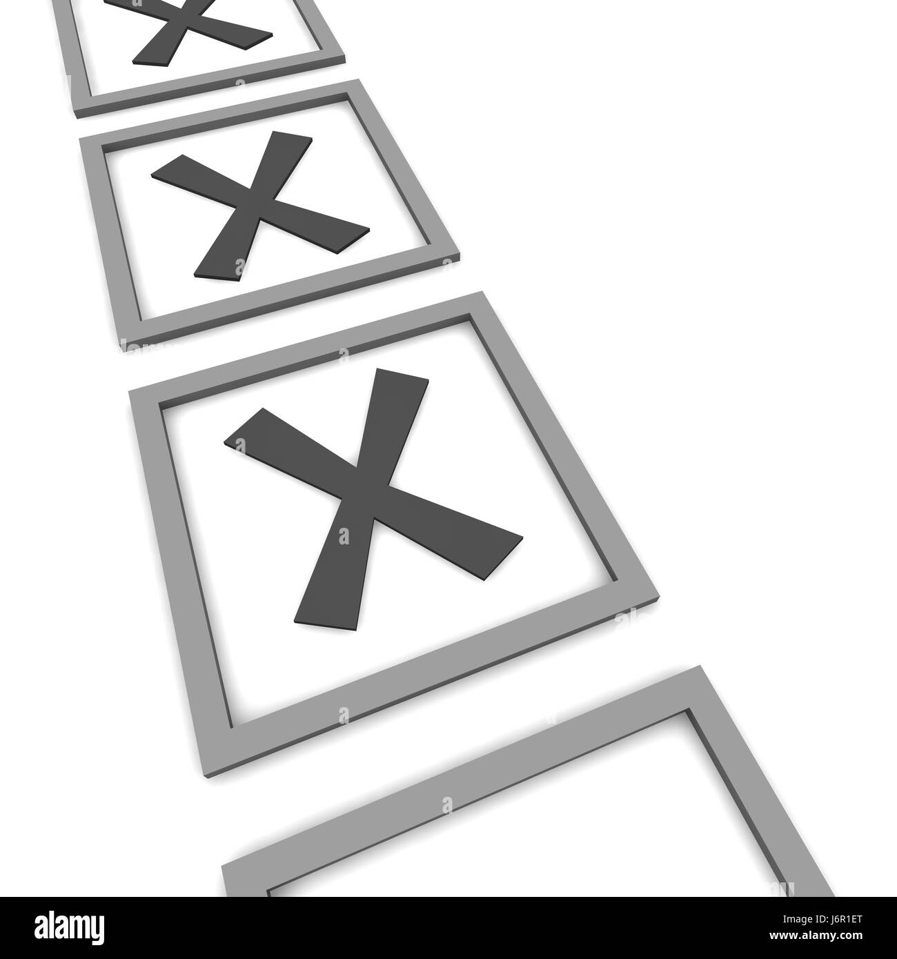 cross mark checked done complete perfect check row isolated graphics graphic Stock Photo