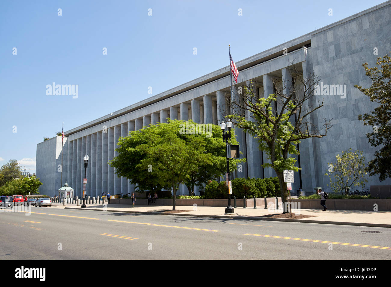 the library of congress madison building Washington DC USA Stock Photo