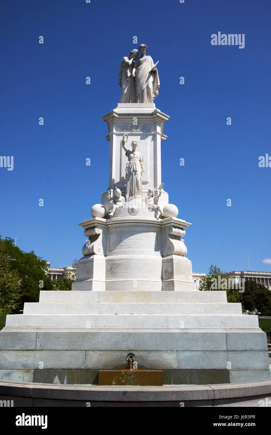 peace monument Washington DC USA Stock Photo Alamy