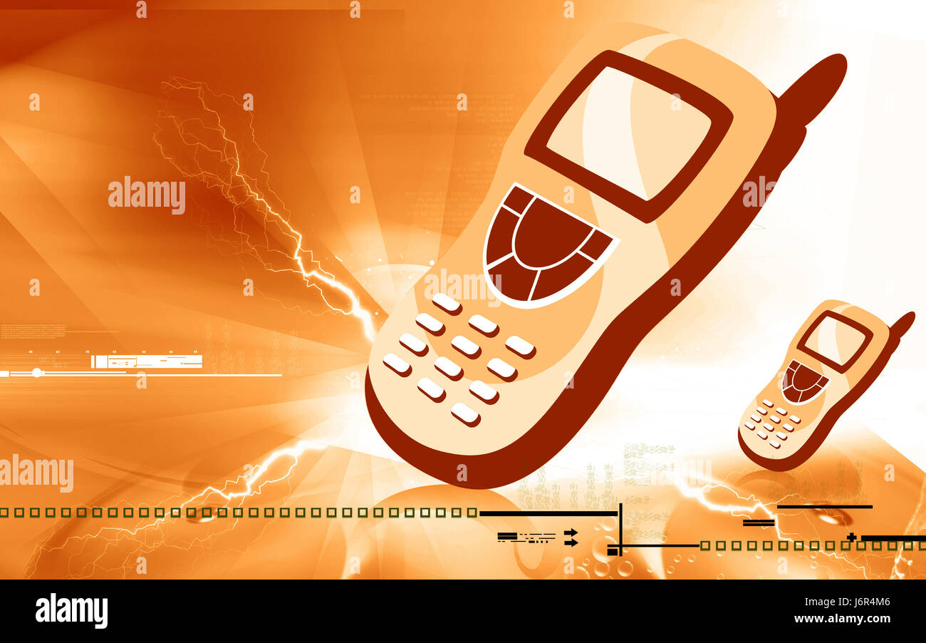 telephone phone communication screen button technology equipment mobile ...