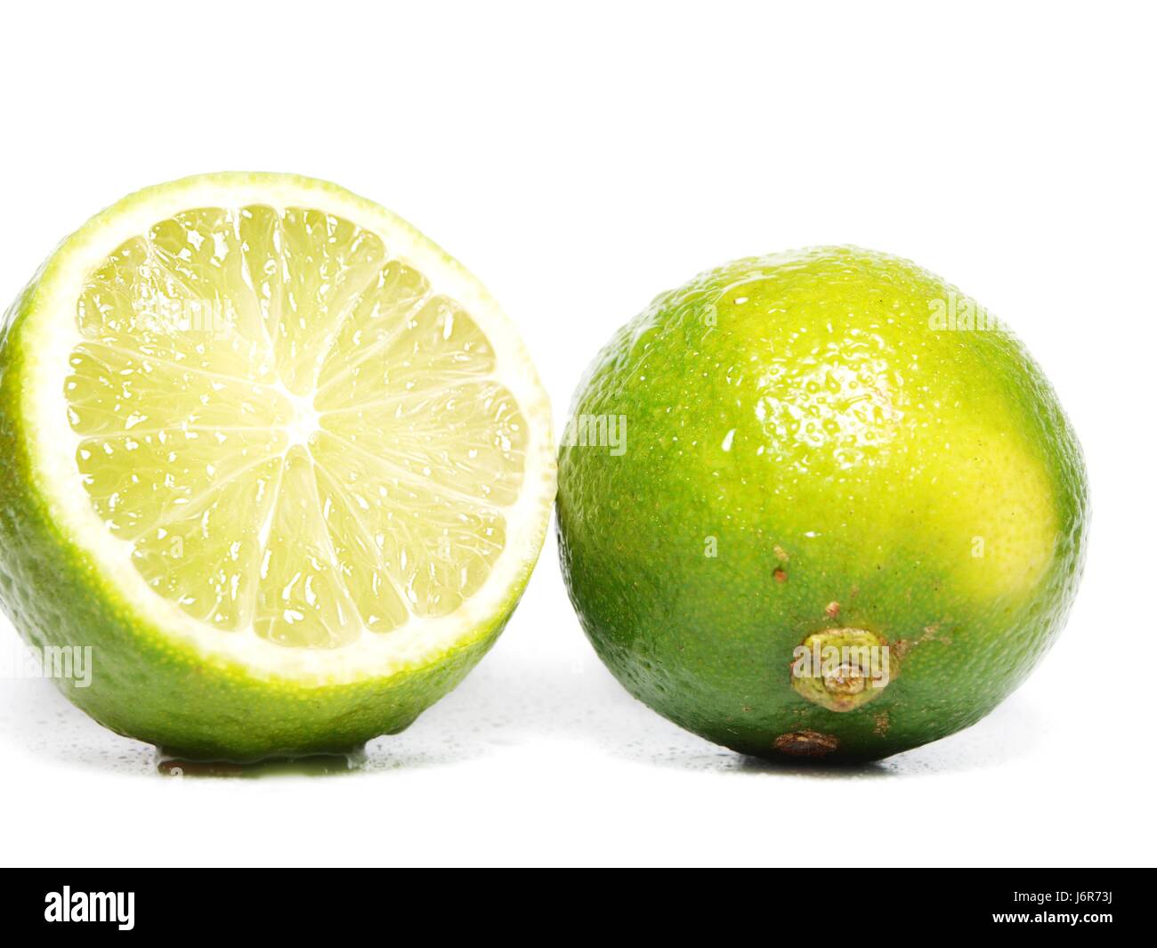 fruit color lime paint fresh close food aliment health macro close-up macro Stock Photo
