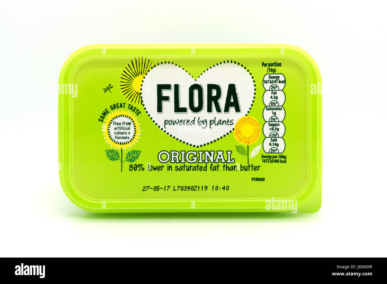 flora spread Stock Photo