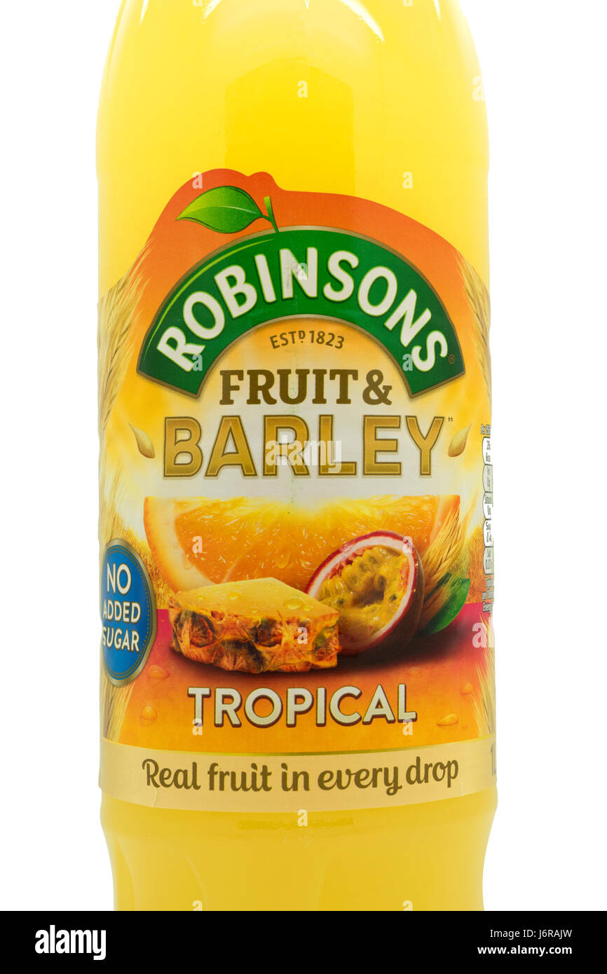 robinsons fruit and barley drink Stock Photo