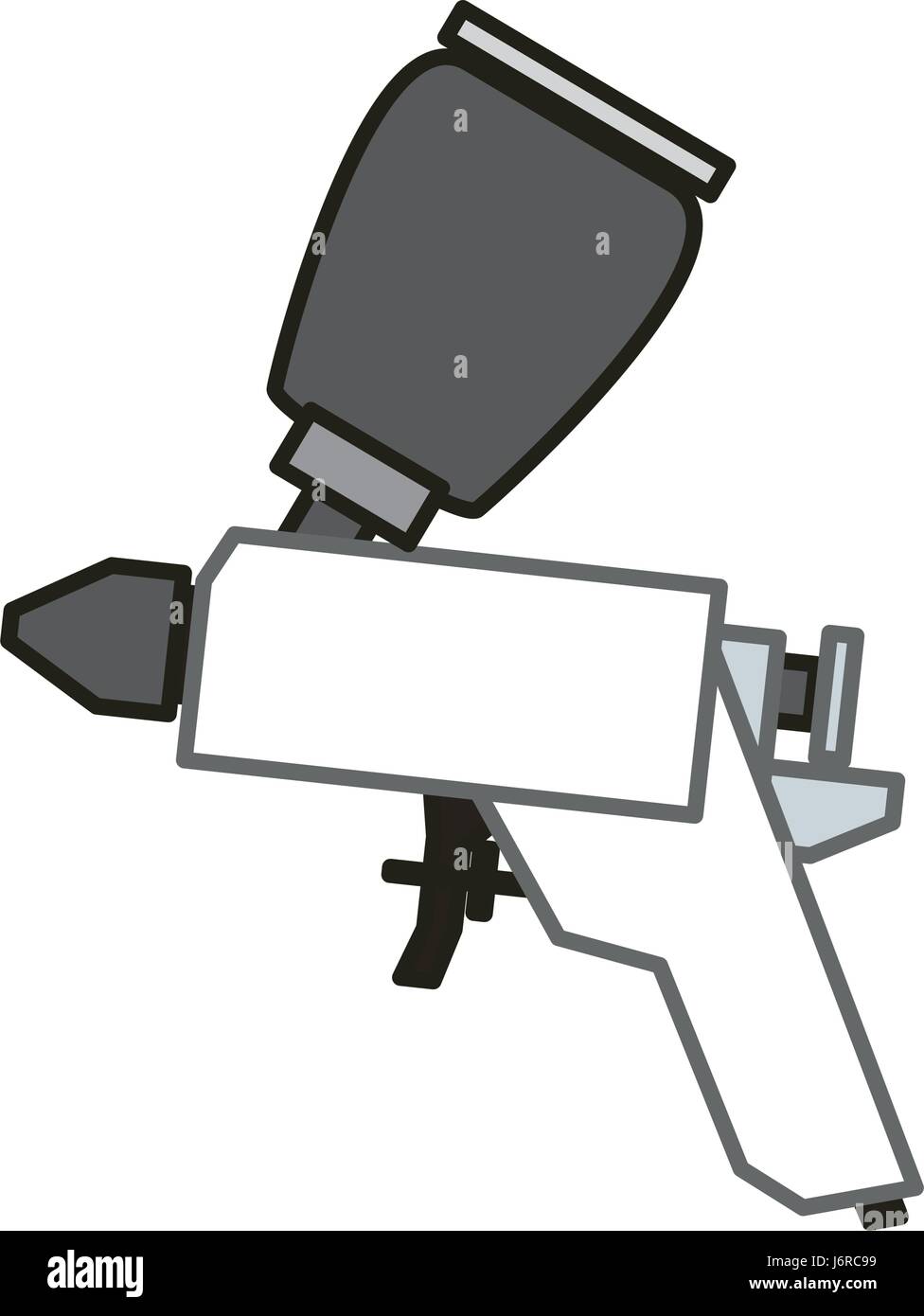 spray paint gun Stock Vector Image & Art Alamy