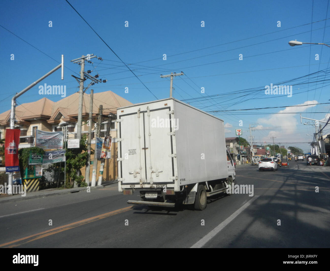 The Vicente Bridge spans the Sapo River and Maisac Creek in Santo Tomas ...