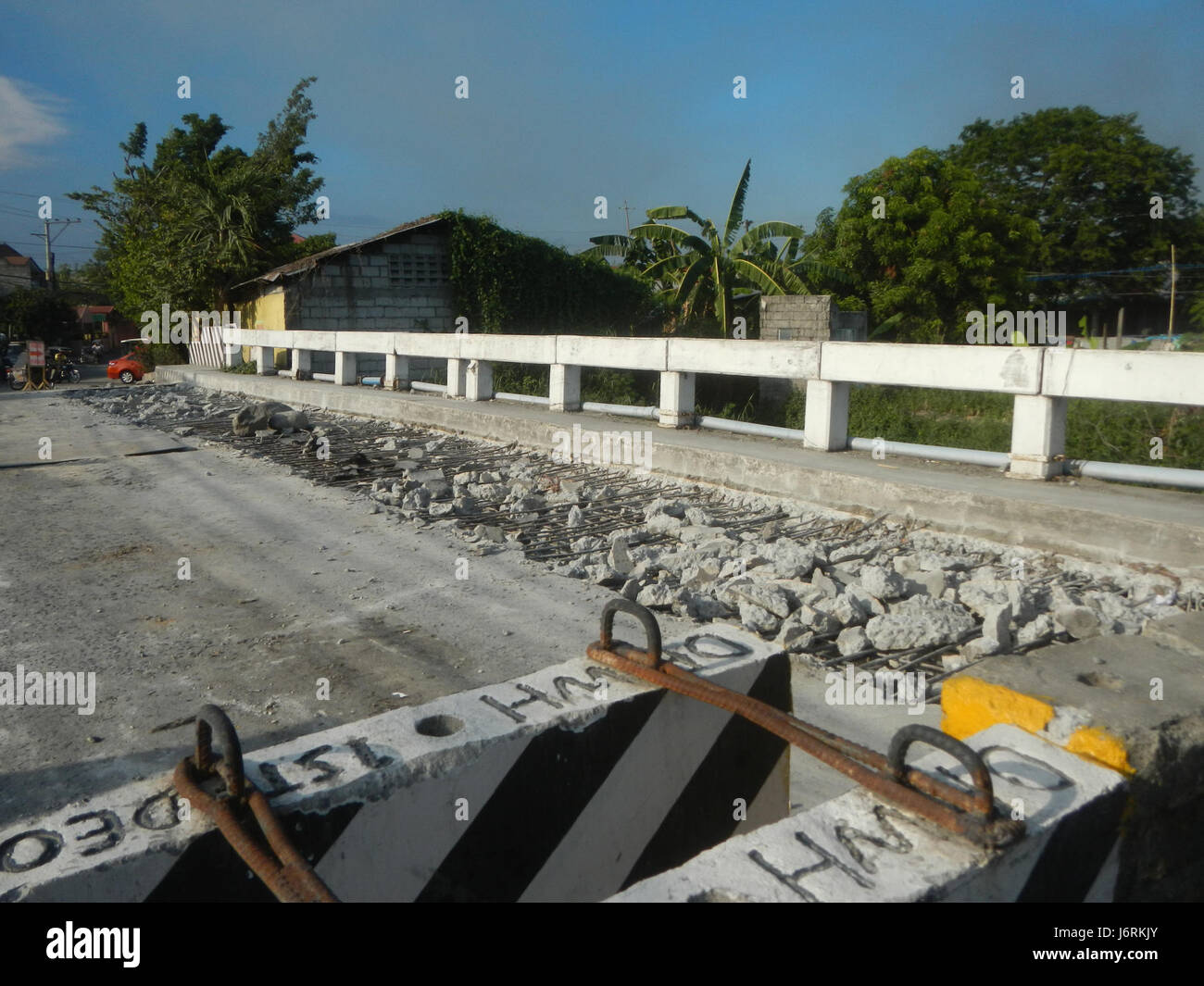 Vicente Bridge, located over Sapo River and Maisac Creek in Santo Tomas ...