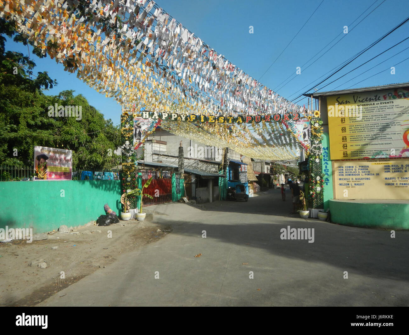 Vicente Bridge, located over the Sapo River and Maisac Creek in Santo ...