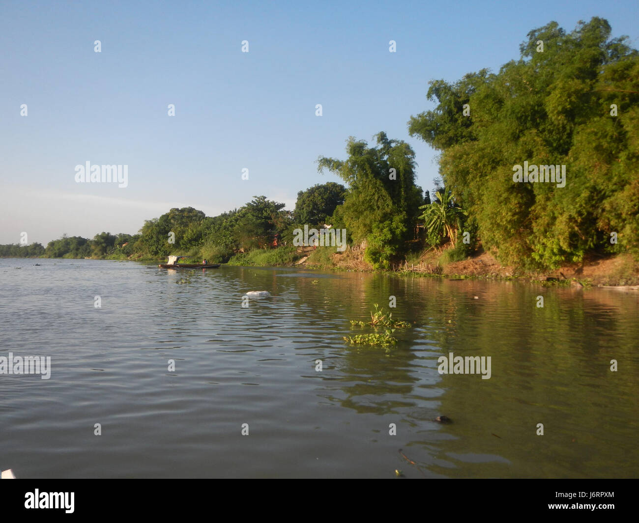 This title refers to the scenic views along the riversides in the ...