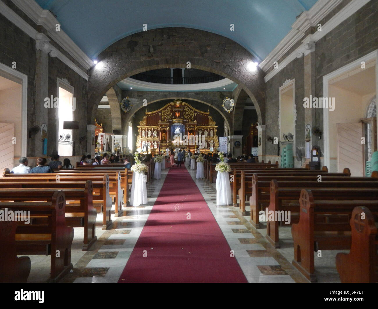 08661 Our Lady of Assumption Parish Church Bulakan 20 Stock Photo Alamy
