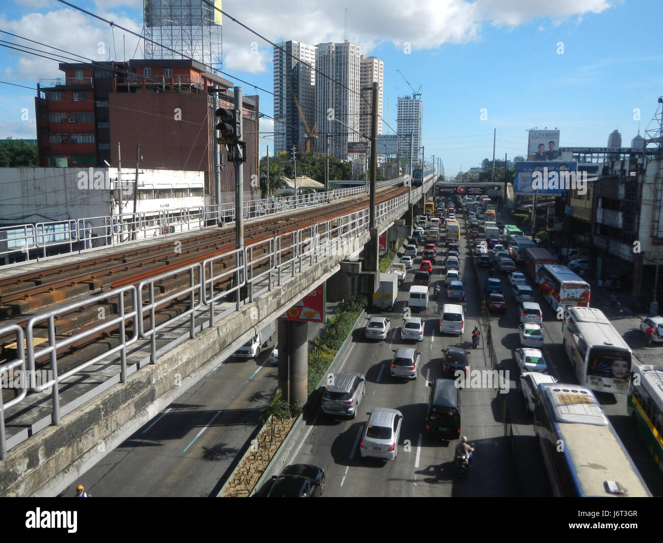 The image shows the Gateway Mall at the Araneta Center, located in ...