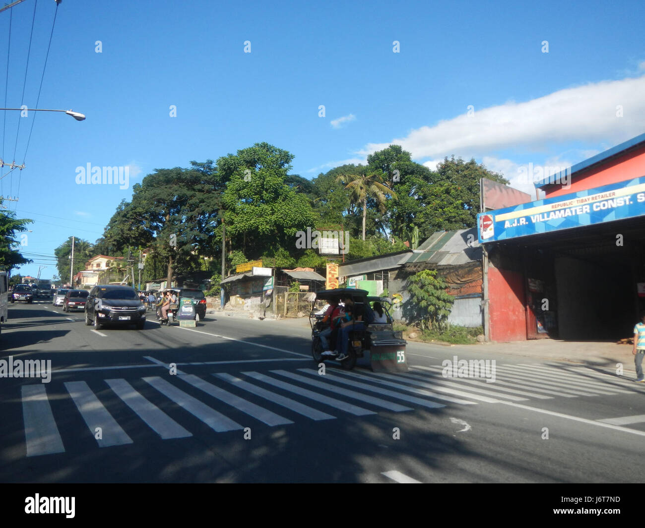 0867 Barangays Dela Paz Circumferential Road 11 Antipolo Sumulong Highway Stock Photo