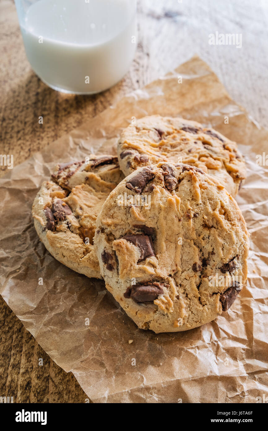 Cookies and Milk Stock Photo Alamy