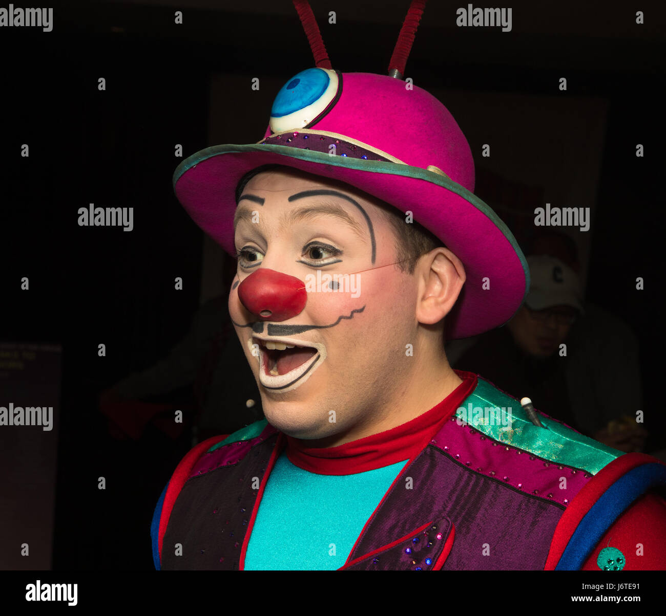 Circus clown Victor Rossi in photo. The Ringling Bros. and Barnum ...