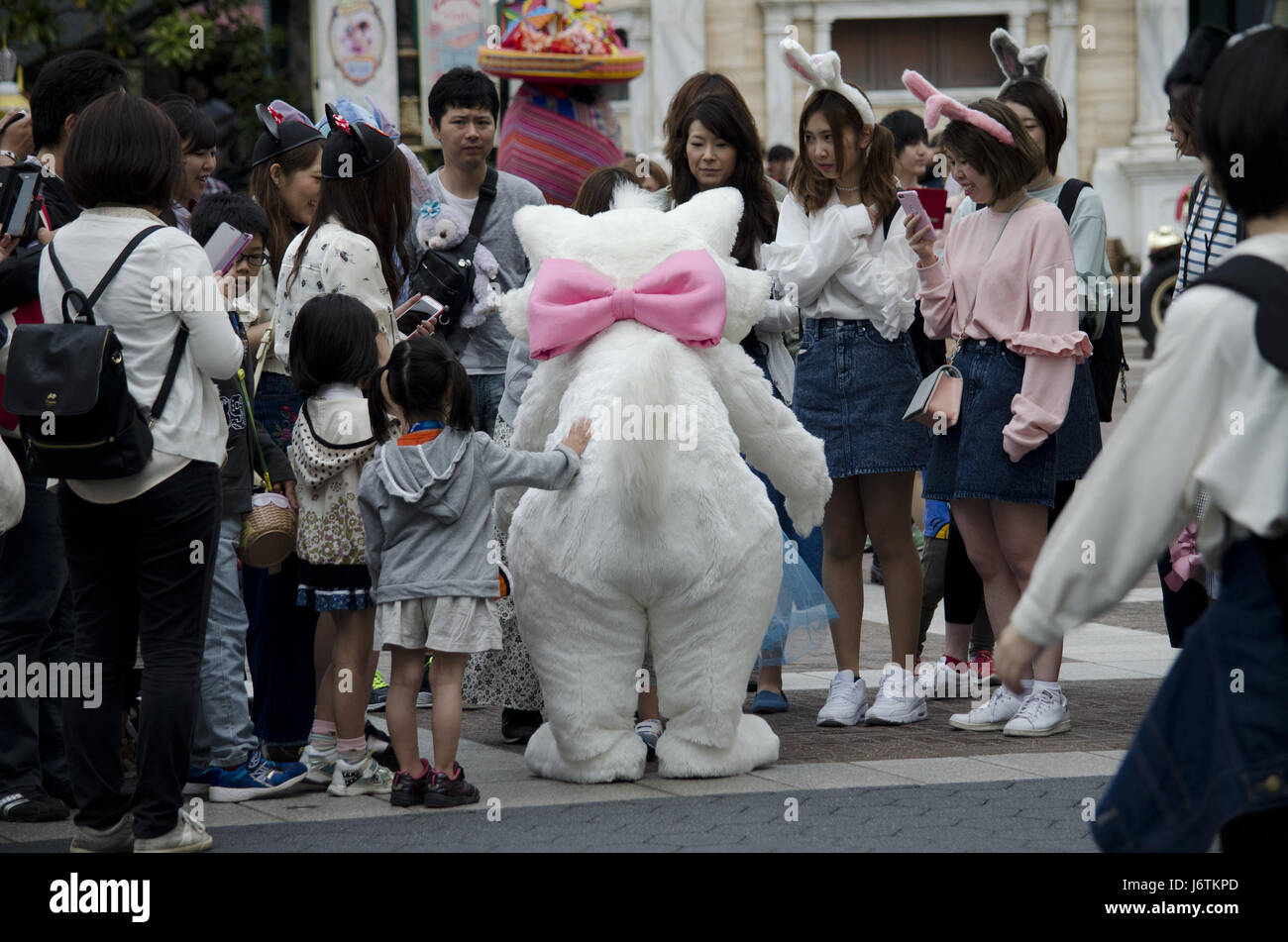 May 14, 2017 - Tokyo, Japan - Tokyo Disney Sea on May 14, 2017. Photo by: Ramiro Agustin Vargas Tabares (Credit Image: © Ramiro Agustin Vargas Tabares via ZUMA Wire) Stock Photo
