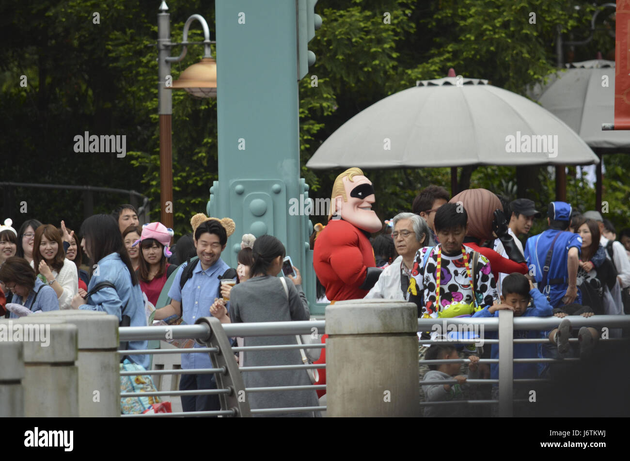 Tokyo, Japan. 14th May, 2017. Tokyo Disney Sea on May 14, 2017. Photo by: Ramiro Agustin Vargas Tabares Credit: Ramiro Agustin Vargas Tabares/ZUMA Wire/Alamy Live News Stock Photo