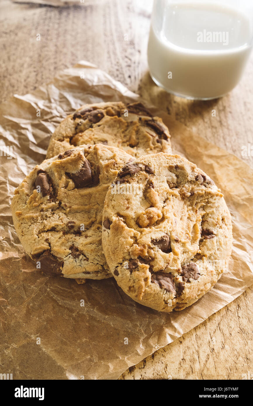 Cookies and Milk Stock Photo Alamy