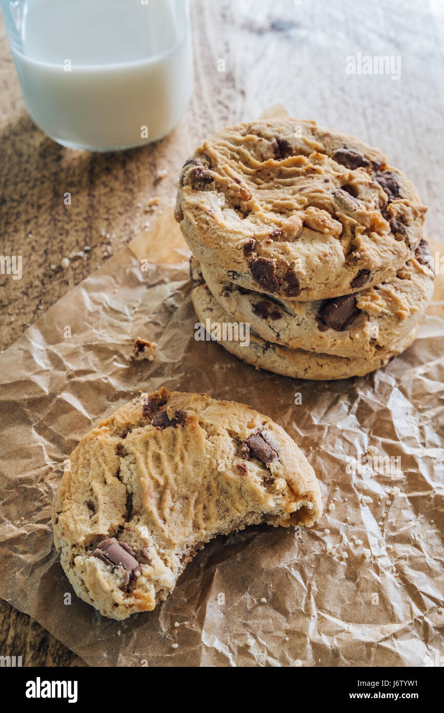 Cookies and Milk Stock Photo Alamy