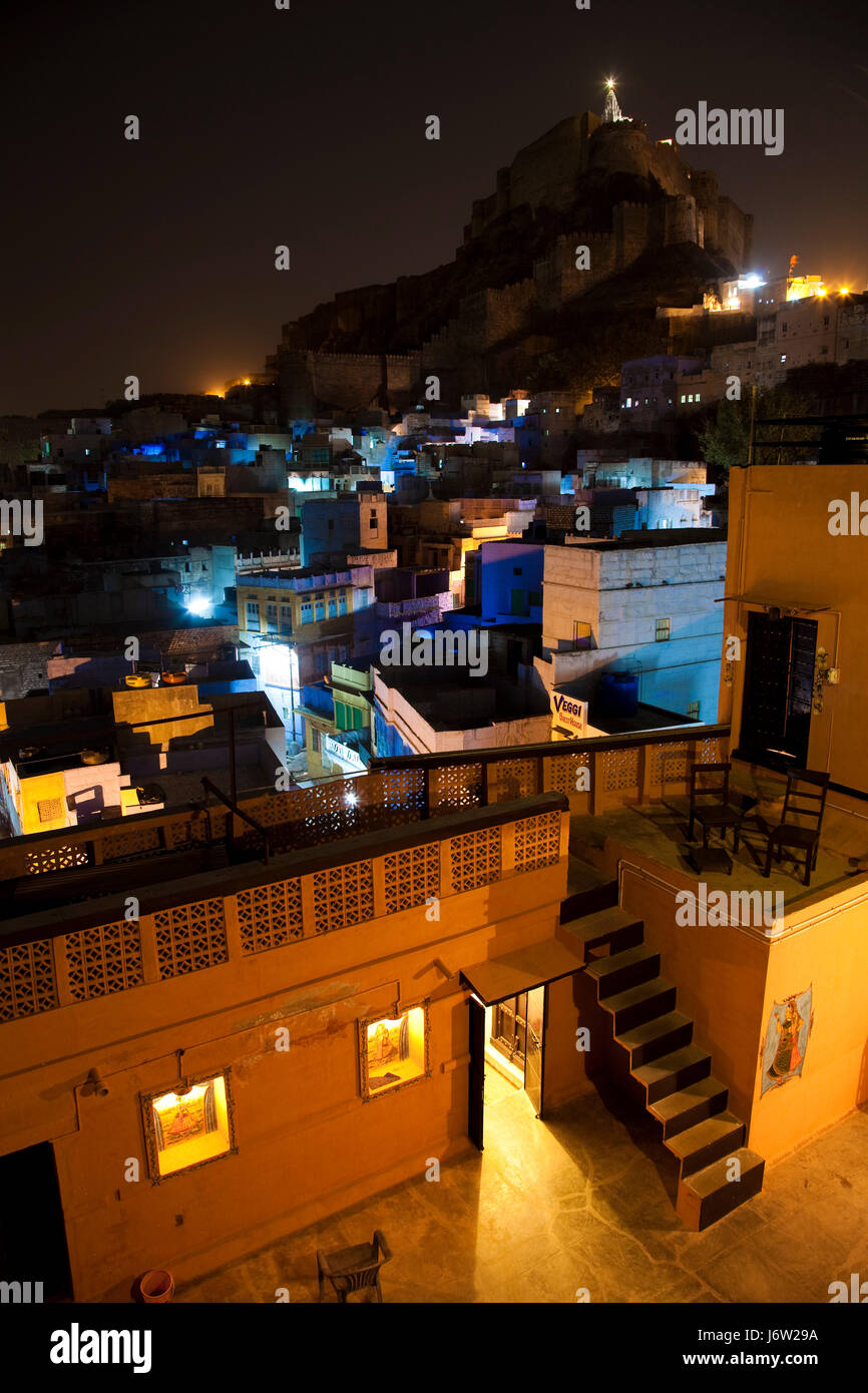 jodhpur at night Stock Photo Alamy