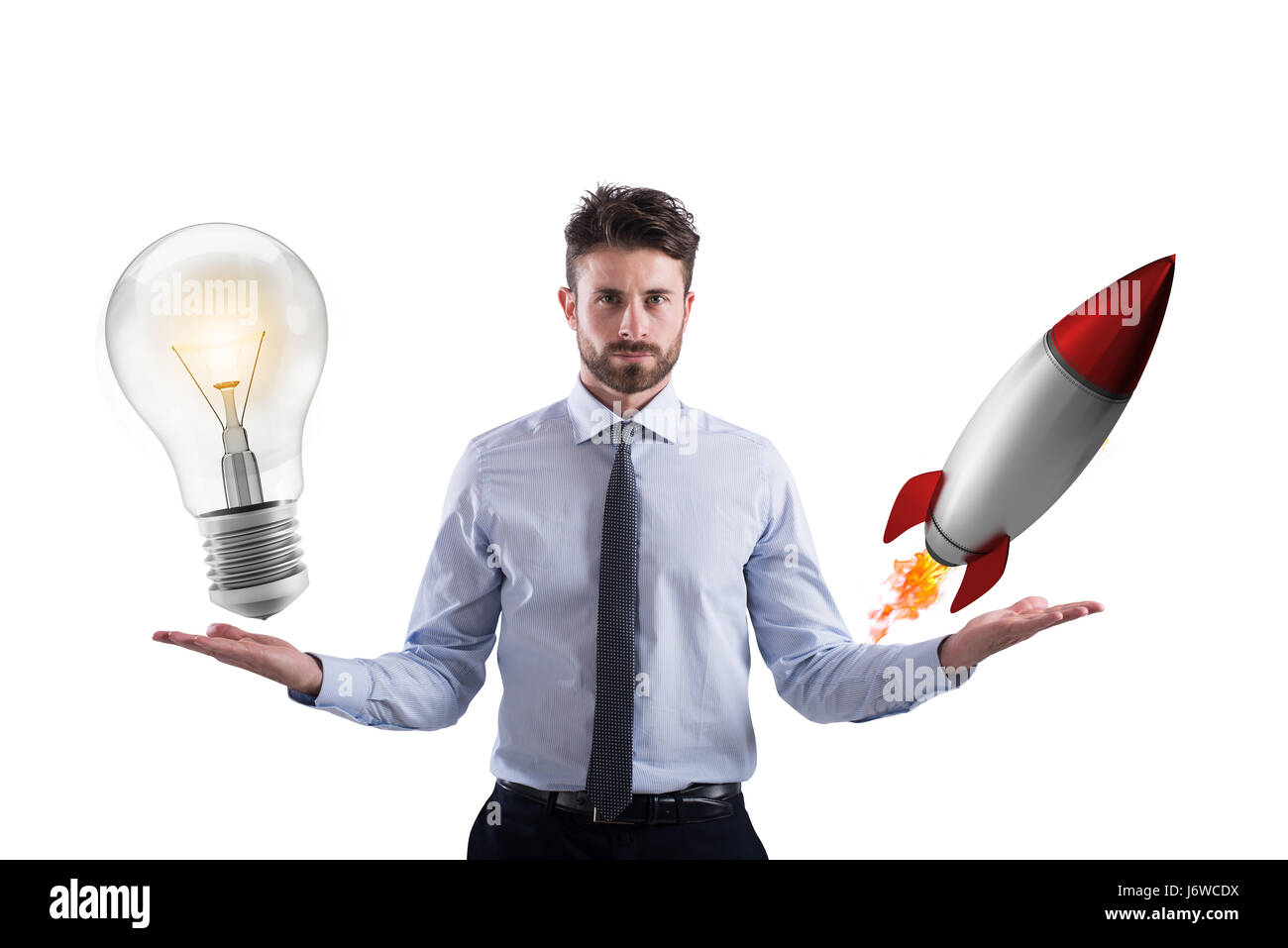 Business idea and start-up Stock Photo