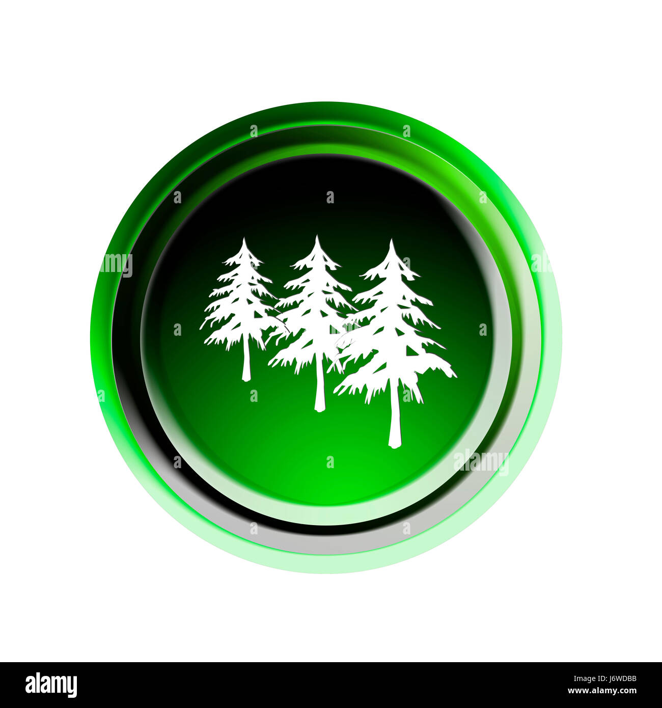 Tree Level Button tree trees conifer button hint pointing forest nature isolated optional ...