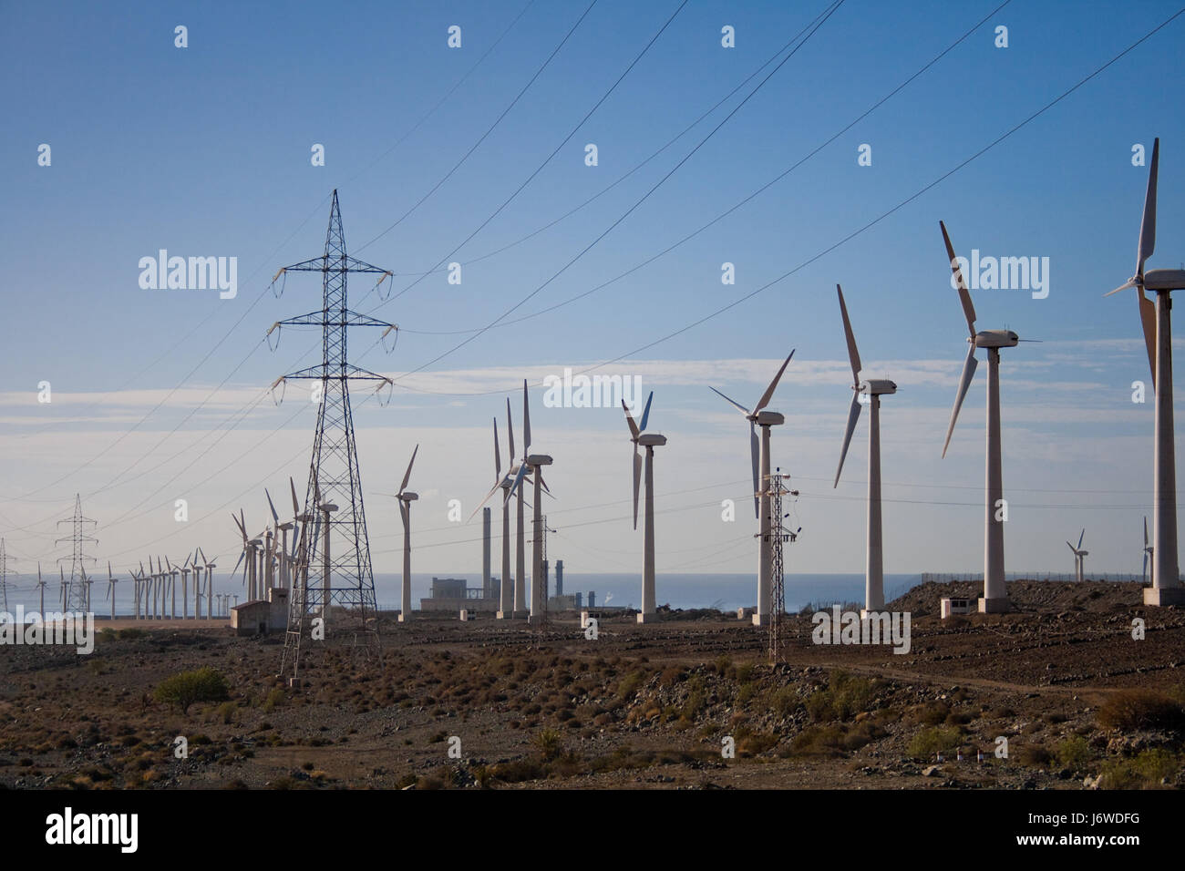 environment enviroment energy power electricity electric power wind force eco Stock Photo