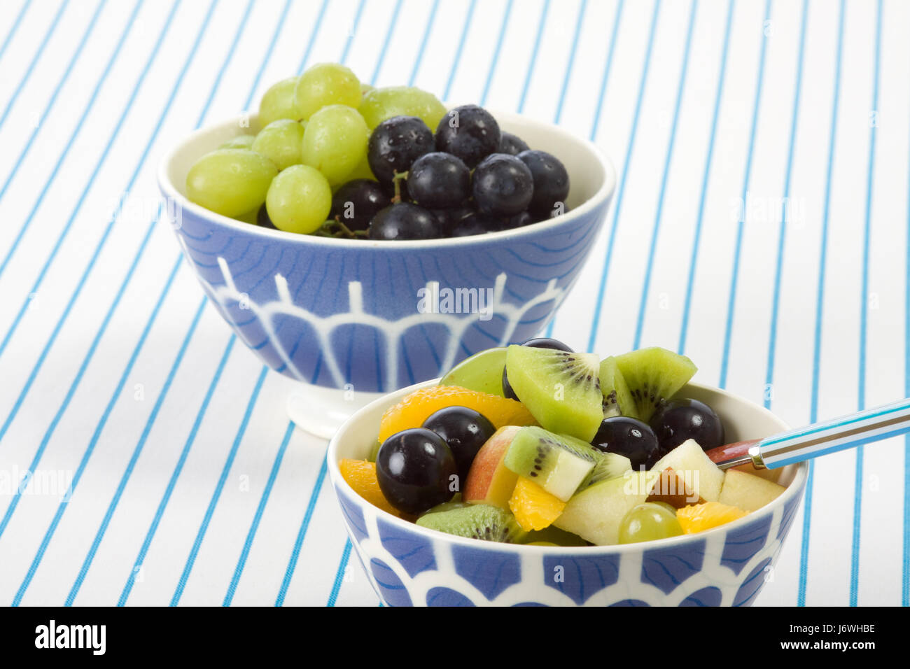 two fruit cups Stock Photo Alamy