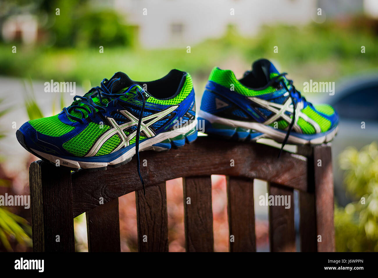 Asics shoes for billboard hi-res stock photography and images - Alamy