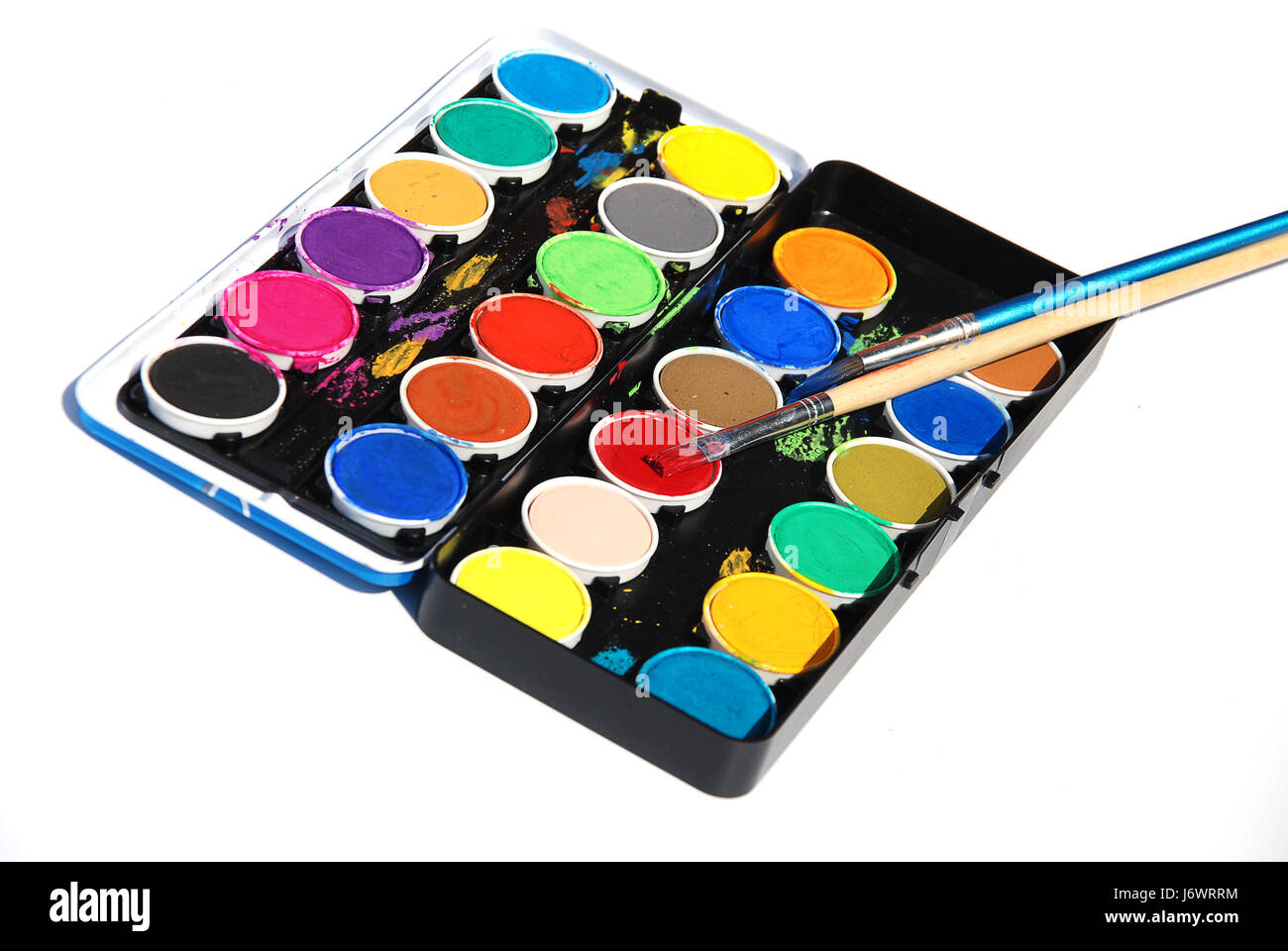 paint china ink red blue art coloured colourful multifarious