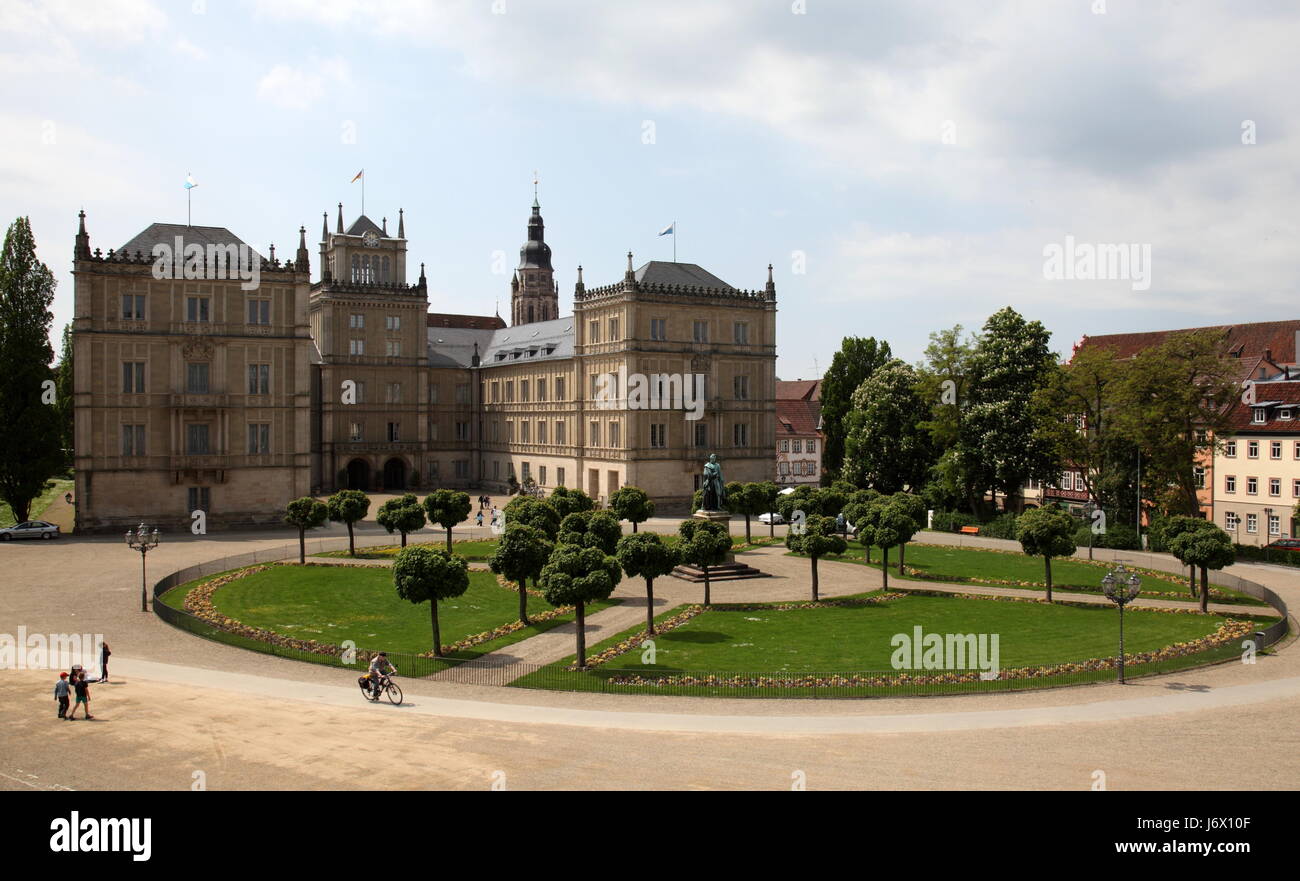 schloss ehrenburg Stock Photo