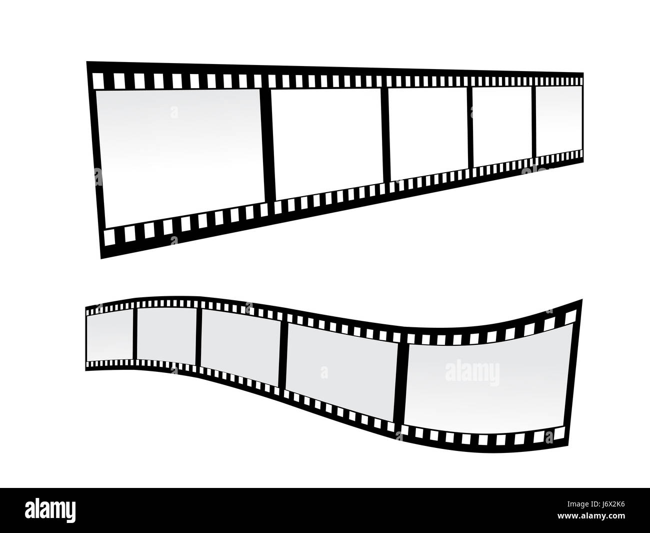 photo camera picture image copy deduction slide filmstrip film movie strip tape Stock Photo