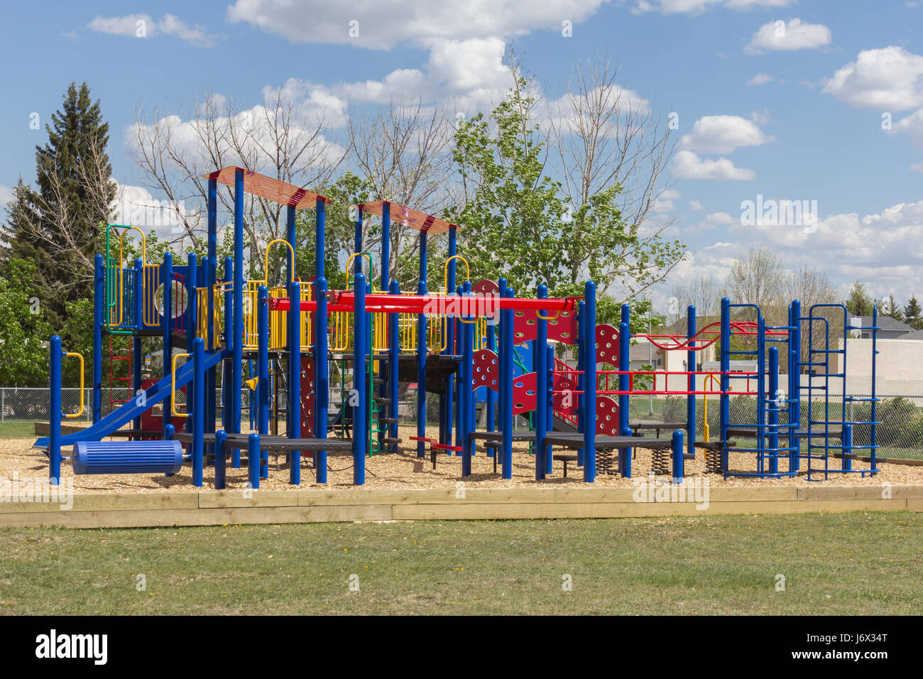 Playground equipment hi-res stock photography and images - Alamy