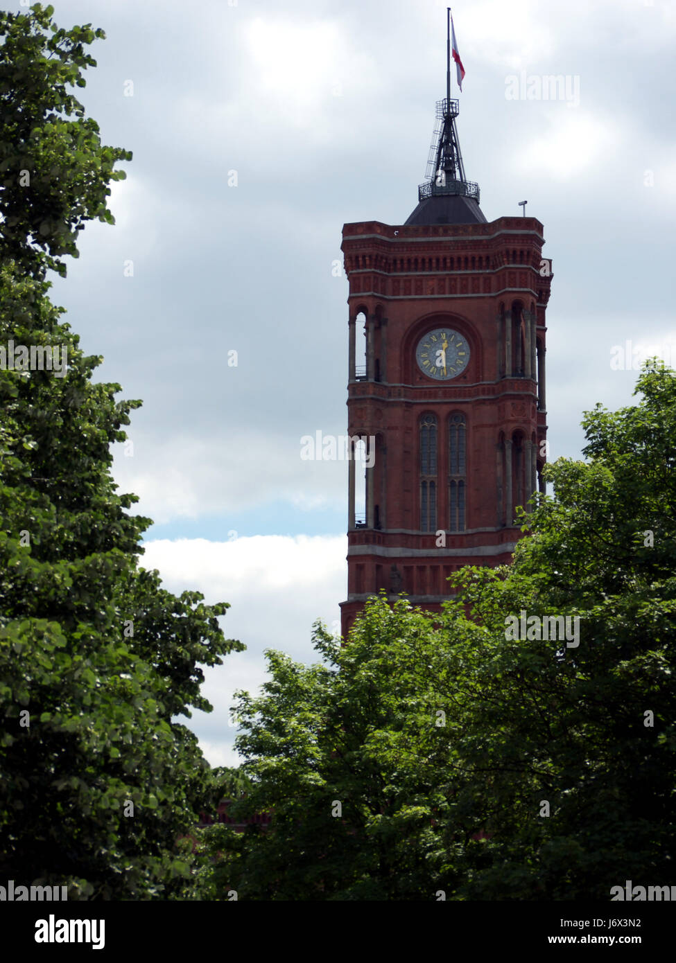 berlin tower town hall Stock Photo - Alamy