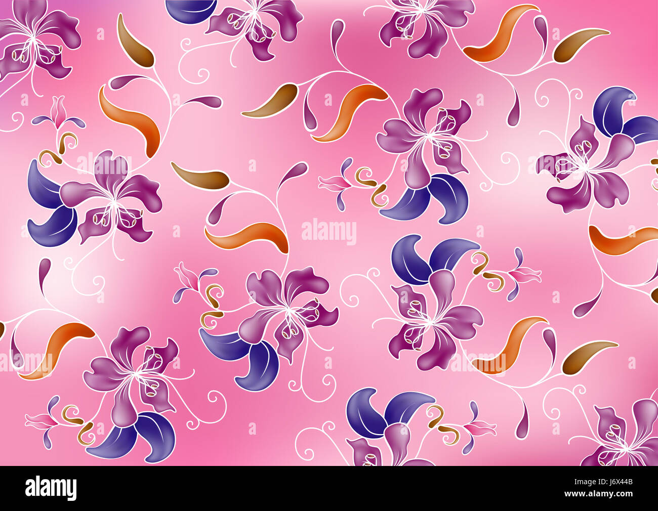 flower plant pattern backdrop background floral texture blue beautiful ...