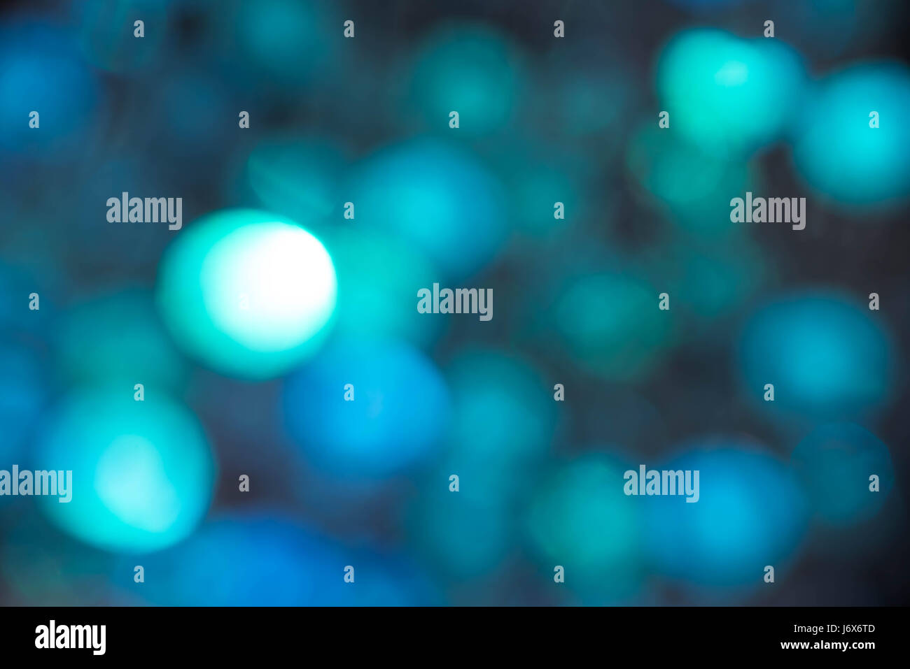 blue abstract blurred lights bokeh background texture Stock Photo - Alamy