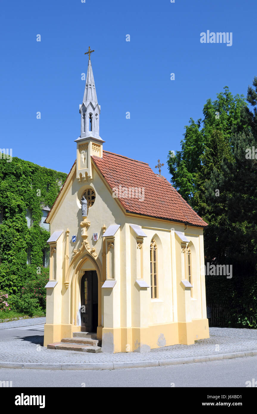 max emanuel chapel wasserburg Stock Photo