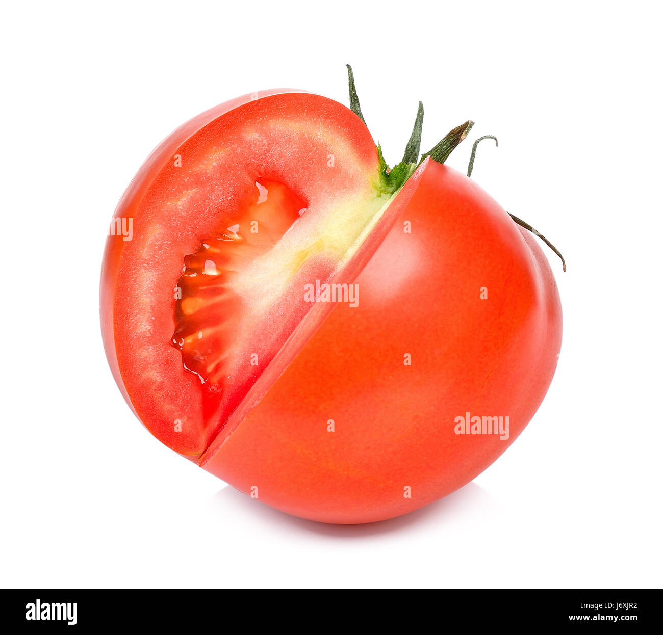 Tomato isolated on the white background Stock Photo - Alamy