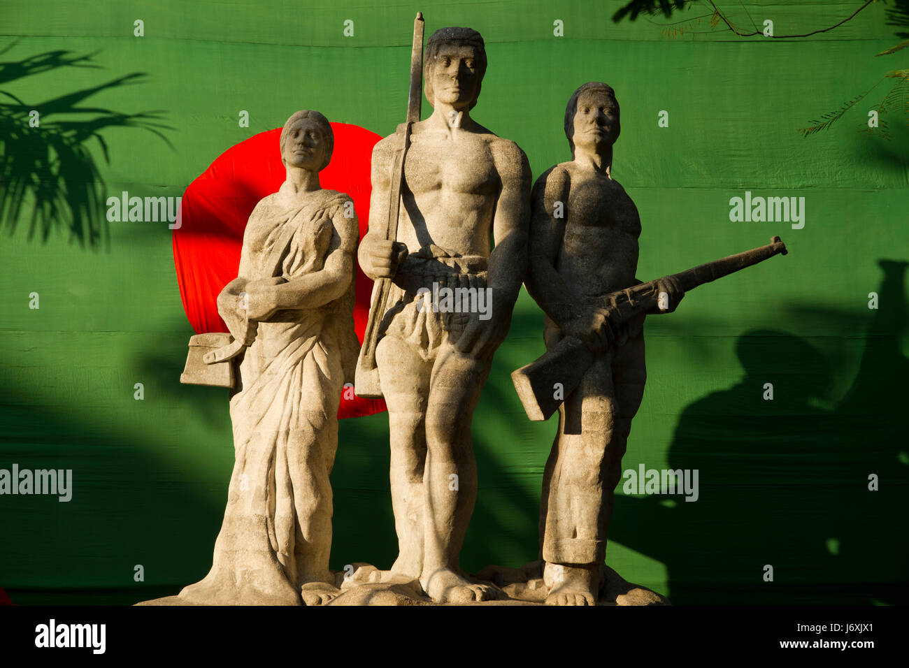 Aparajeyo Bangla is one of the most well known sculptures dedicated to