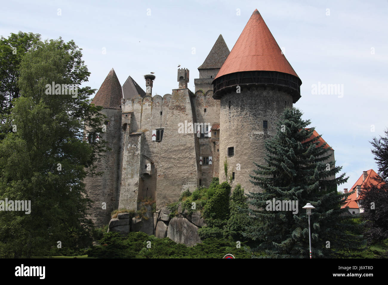 austrians europe European Union lower austria forest-quarter chateau castle Stock Photo