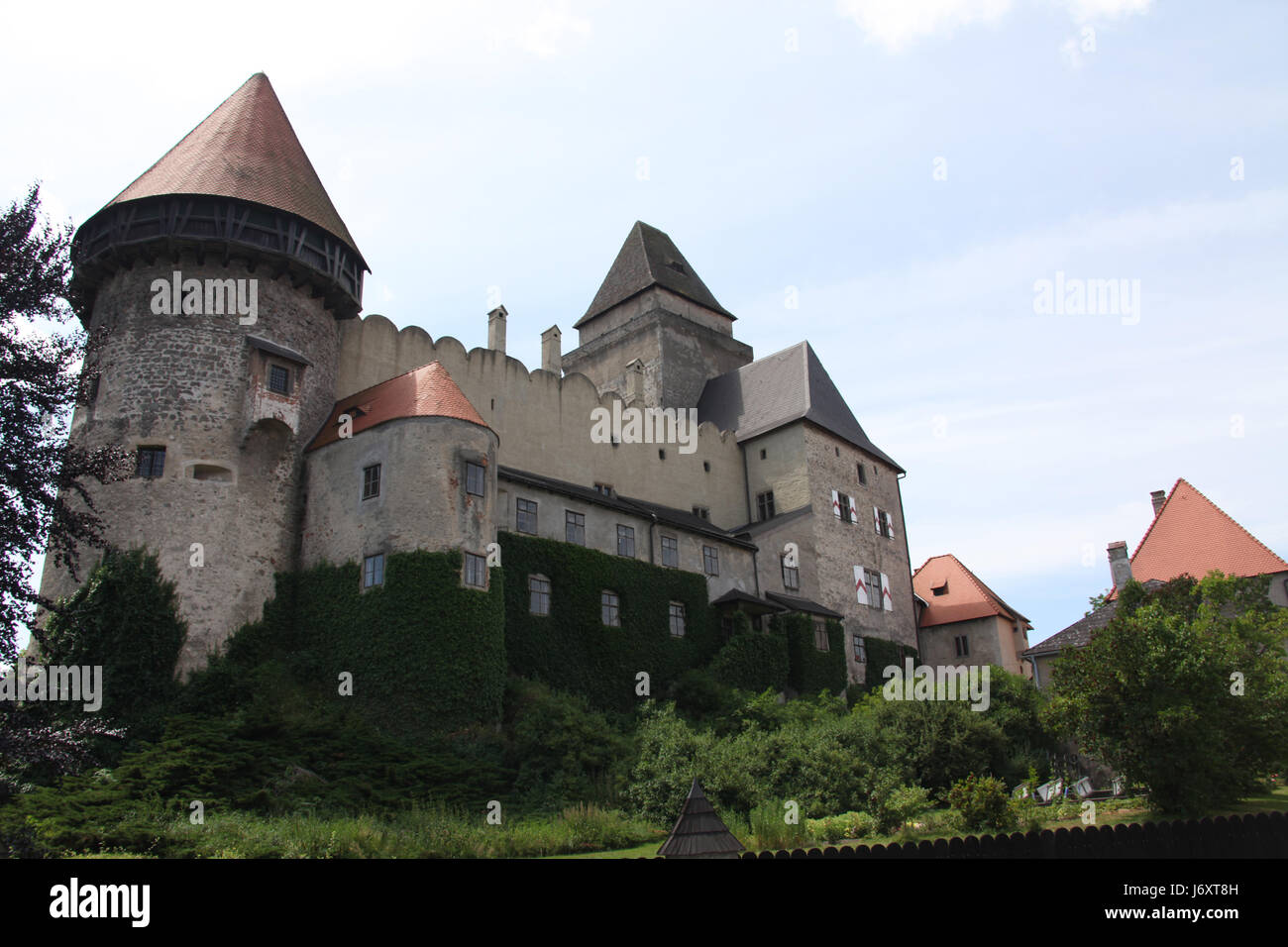austrians europe European Union lower austria forest-quarter chateau castle Stock Photo