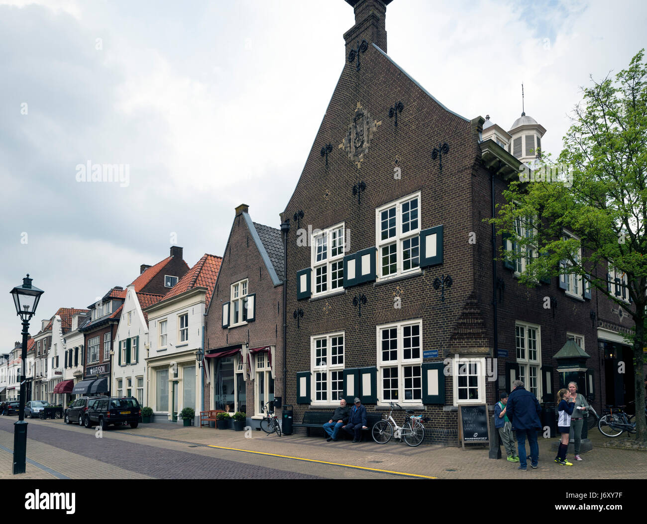 NAARDEN - NETHERLANDS - MAY 13, 2017: Naarden is a city and former municipality in the Gooi region in the province of North Holland in the Netherlands Stock Photo