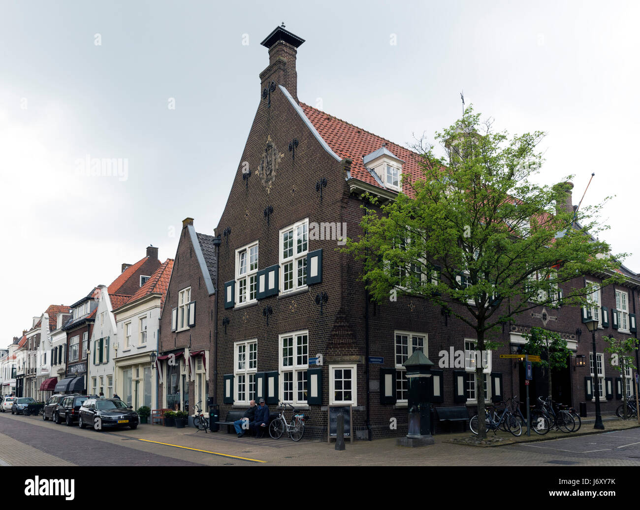 NAARDEN - NETHERLANDS - MAY 13, 2017: Naarden is a city and former municipality in the Gooi region in the province of North Holland in the Netherlands Stock Photo