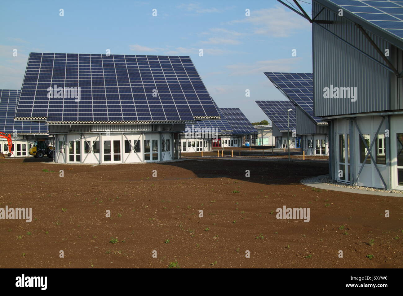 solar module modules photovoltaic photovoltaics eco environment enviroment Stock Photo