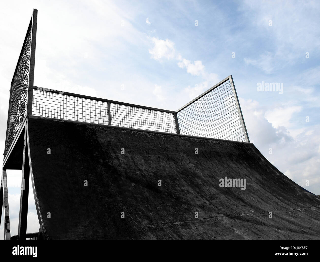 blue spring bouncing bounces hop skipping frisks jumping jump ramp hip ...