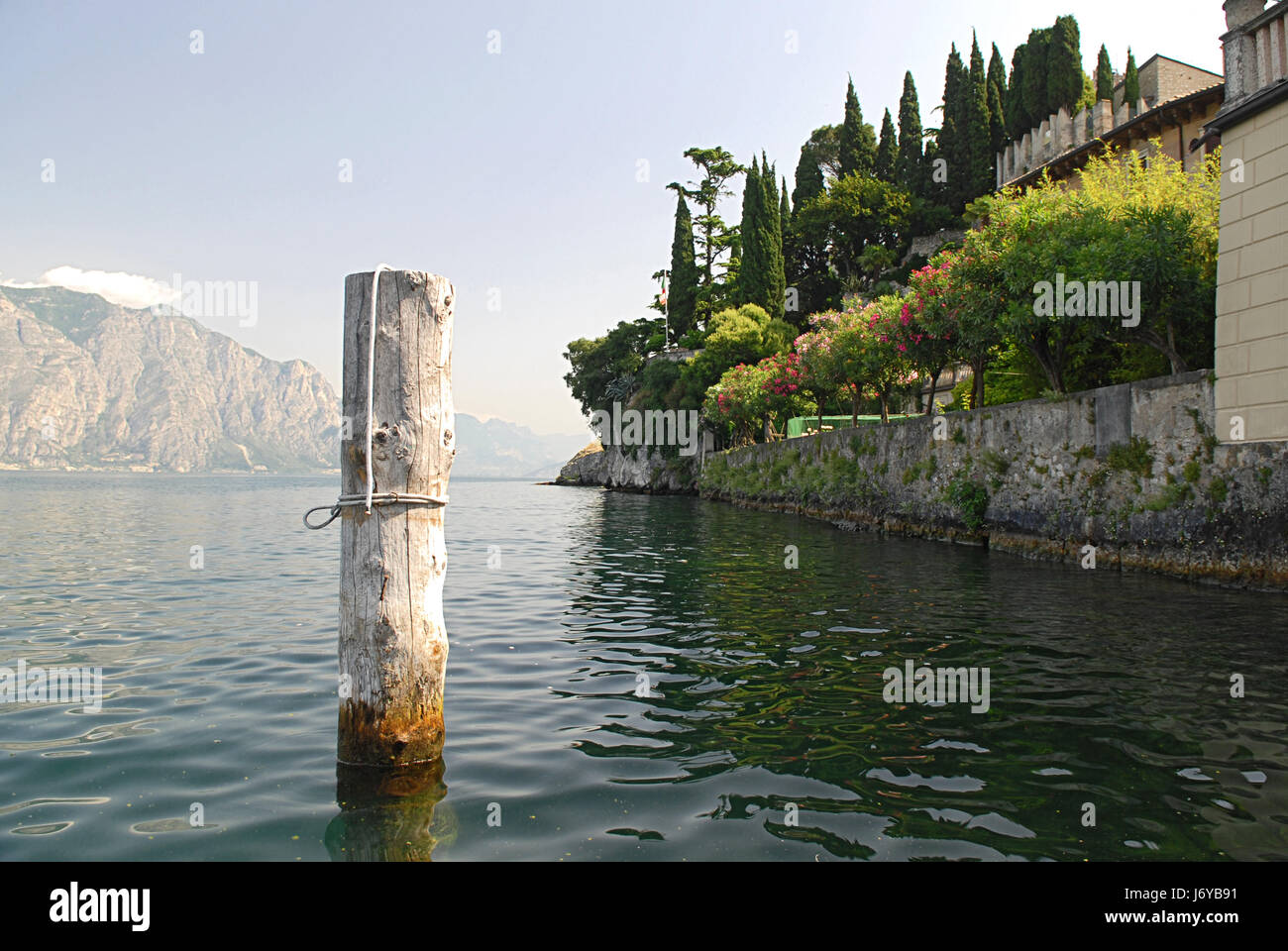 at the lake garda Stock Photo